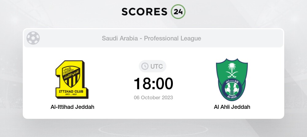 Al Ittihad Jeddah Vs Al Ahli Jeddah Prediction And Picks Today 6