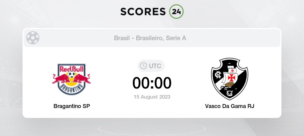 Bragantino Sp Vs Vasco Da Gama Rj Pron Stico Para Hoy Agosto F Tbol