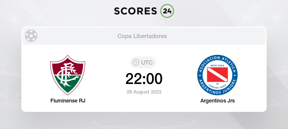 Fluminense RJ vs Argentinos Jrs pronóstico para hoy 8 Agosto 2023 Fútbol