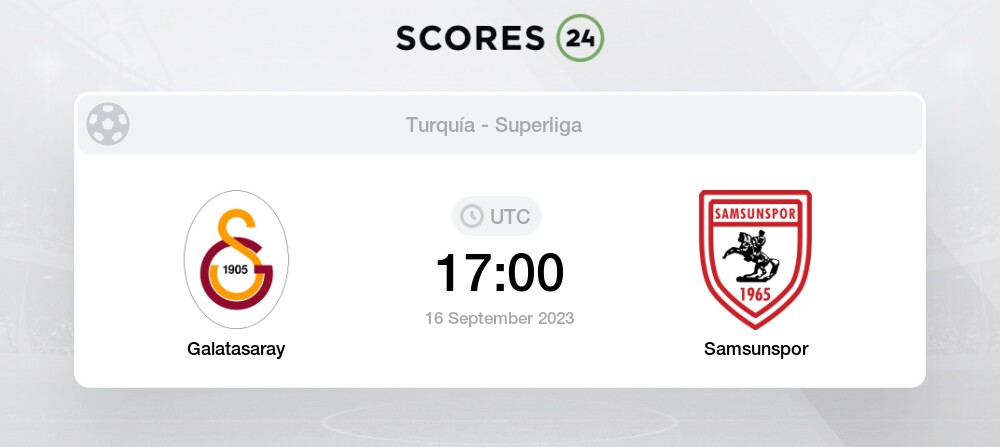 Galatasaray Vs Samsunspor Pron Stico Para Hoy Septiembre F Tbol