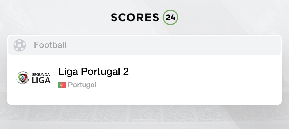 Standings of Segunda Liga 2022-2023 Portugal Football