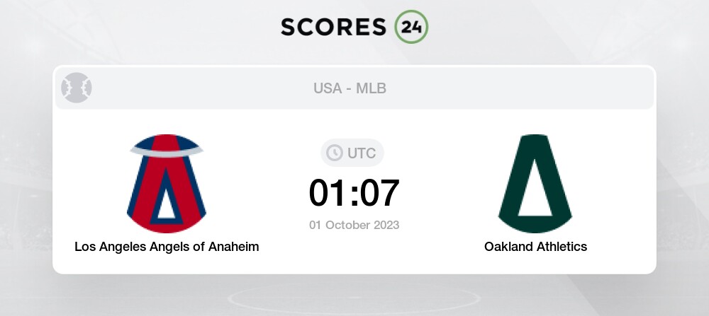 Oakland Athletics vs Los Angeles Angels - October 01, 2023