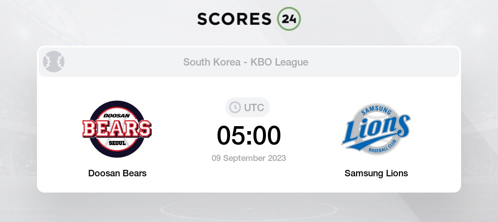 Samsung Lions vs Doosan Bears Prediction, 9/9/2023 KBO Pick, Tips and Odds