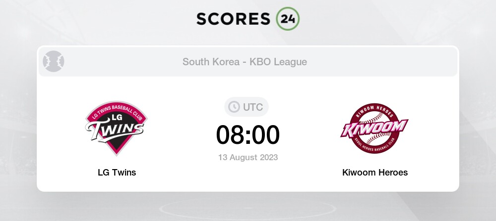 LG Twins vs Kiwoom Heroes, ( 🔴생방송 ) KBO Baseball