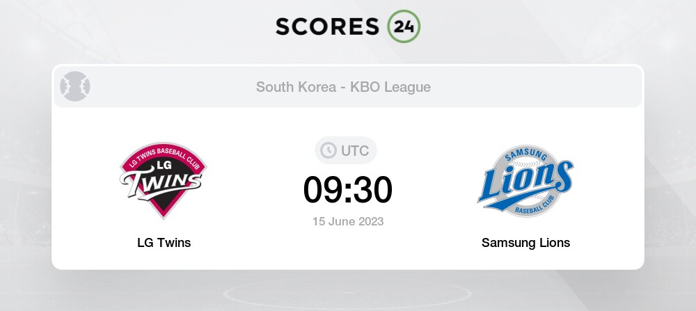 14th June, 2023. Baseball: Samsung Lions vs. LG Twins LG Twins