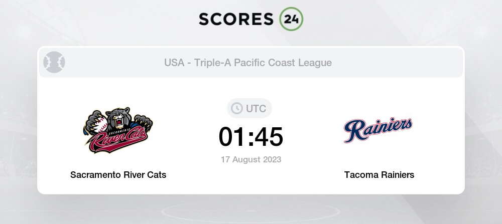 Sacramento River Cats vs Tacoma Rainiers live score & predictions