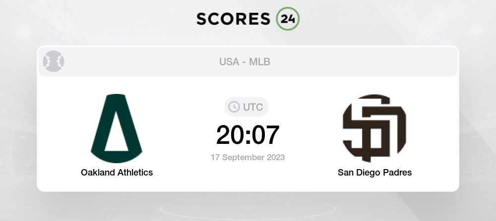 🔴LIVE NOW! Oakland Athletics vs San Diego Padres