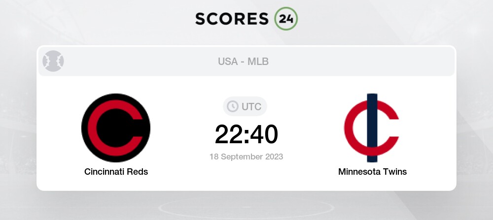 Minnesota Twins vs Cincinnati Reds MLB Prediction 9/18/23