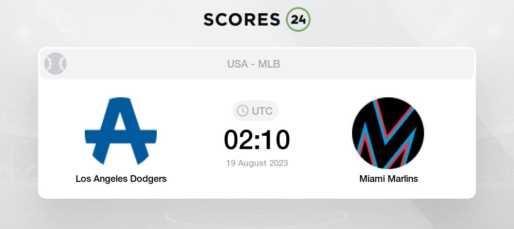 GALLERY: Miami Marlins vs. Los Angeles Dodgers (8/21) at Dodger Stadium –  AmericaJR