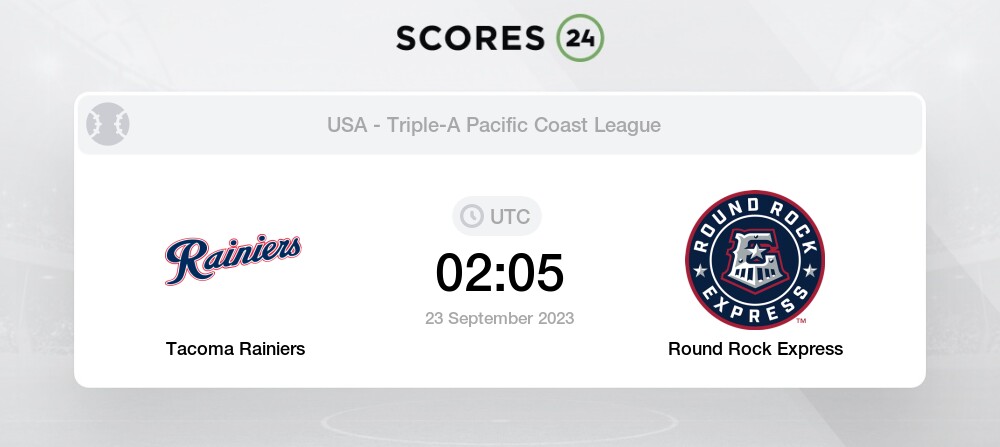 Tacoma Rainiers vs. Round Rock Express Tickets Sep 23, 2023 Tacoma, WA