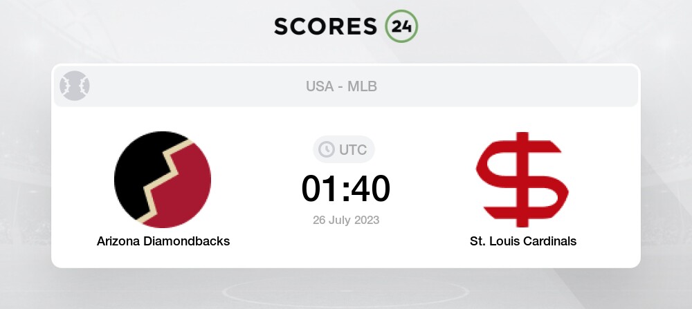 Arizona Diamondbacks vs St. Louis Cardinals 7/24/23 MLB Free Pick