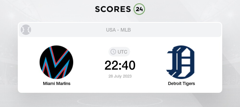 Detroit Tigers vs Miami Marlins (July 28, 2023) MLB Full Game