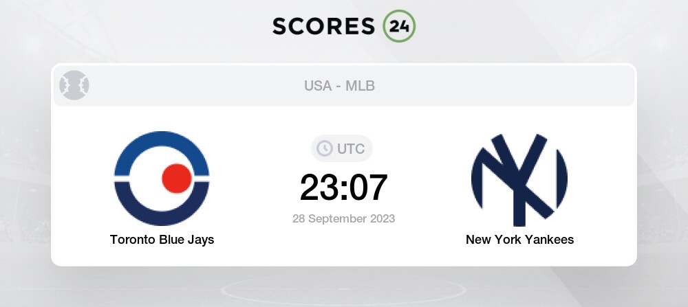 MLB LIVE🔴 Toronto Blue Jays vs New York Yankees - 21st September 2023