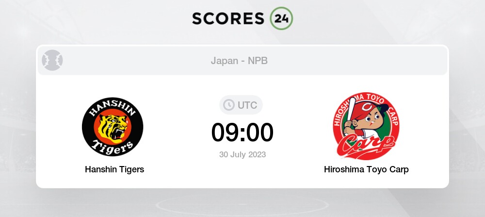 Hanshin Tigers vs Hiroshima Toyo Carp –