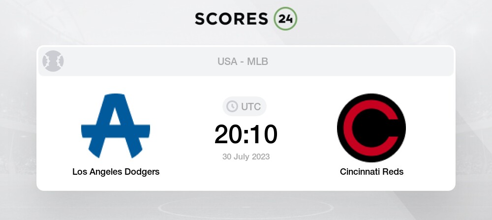 Cincinnati Reds vs Los Angeles Dodgers - July 30, 2023 - Redleg Nation