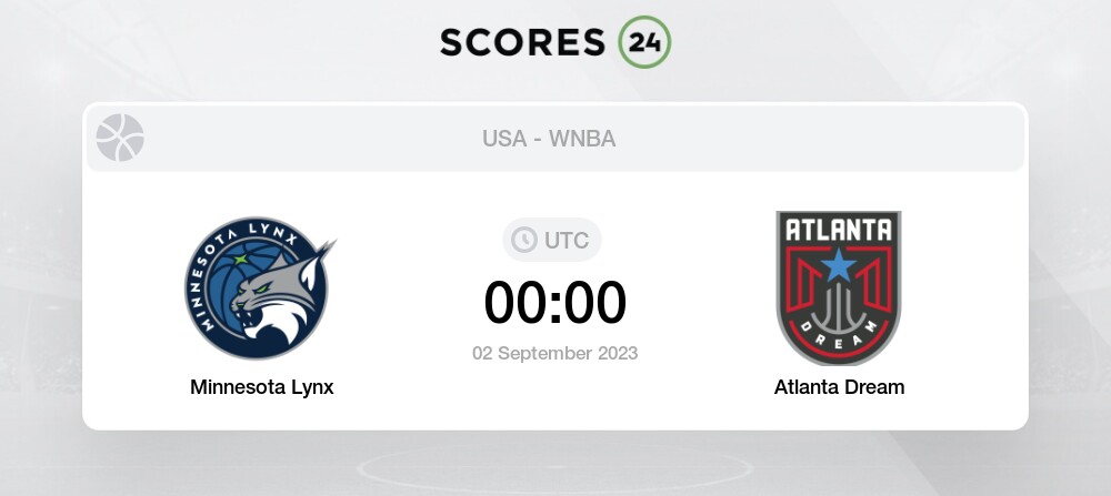 Minnesota Lynx vs. Atlanta Dream prediction & game preview - September 1,  2023