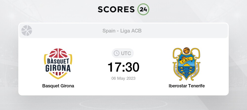 Basquet Girona vs Iberostar Tenerife Live Stream & Results today 6/05/2023  17:30 Basketball