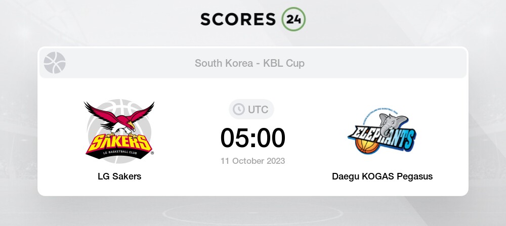 Daegu KOGAS Pegasus vs Wonju DB Promy - KBL Live - Watch Along - Play By  Play 