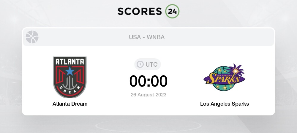 Atlanta Dream vs. Los Angeles Sparks I WNBA LIVE SCOREBOARD 2023