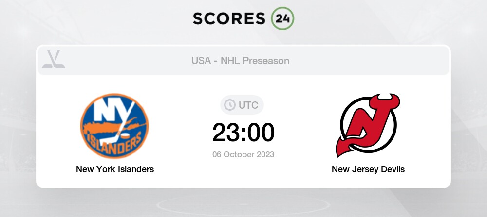 New York Islanders vs. New Jersey Devils FREE LIVE STREAM (10/2/23): Watch  NHL preseason online