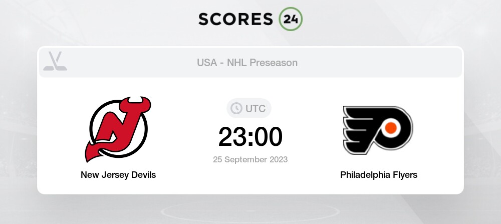 2023 NHL Preseason Preview: Flyers at Devils