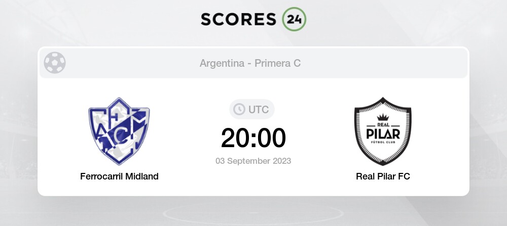 Ferrocarril Midland vs Real Pilar (Sunday, 3 September 2023