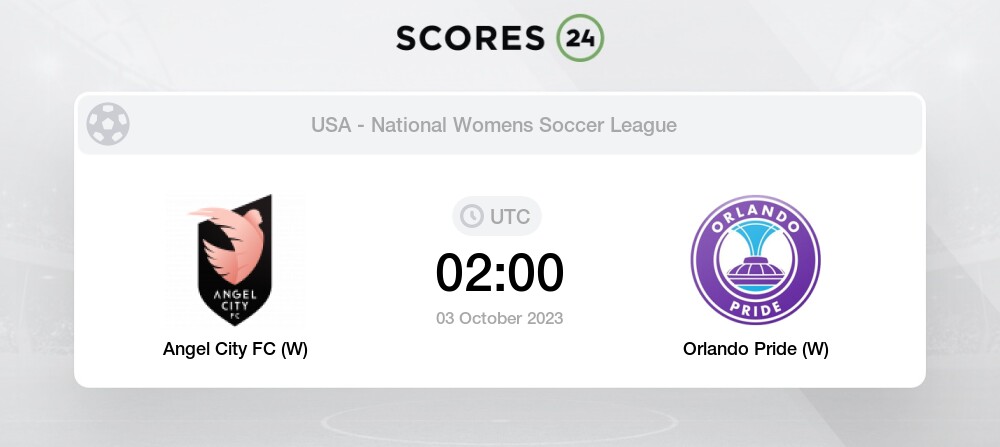 Angel City FC vs Orlando Pride live score, H2H and lineups