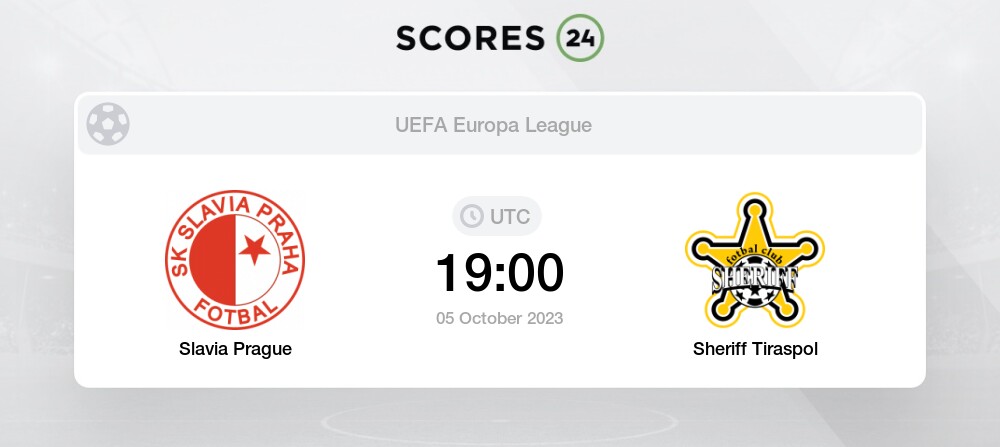 Sheriff Tiraspol vs Slavia Prague Betting Preview & Prediction, 2023-24  UEFA Europa League