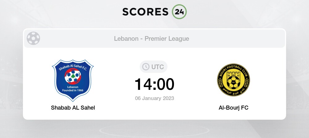 Shabab AL Sahel vs Al-Bourj FC Prediction on today 6 January 2023 Football