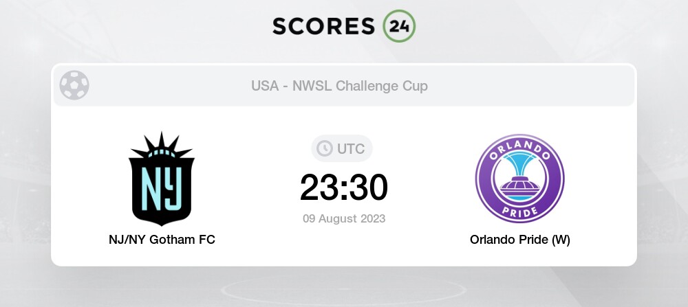 Orlando Pride vs. NJ/NY Gotham FC NWSL Challenge Cup Game Postponed – The  Mane Land