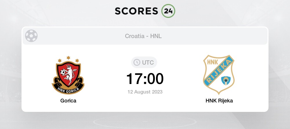 Rijeka vs HNK Gorica 28.10.2023 – Match Prediction, Football