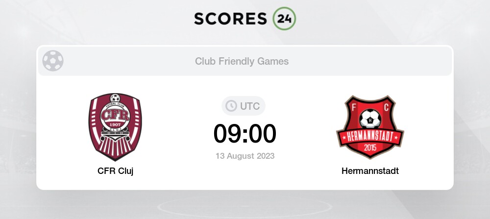 CFR Cluj vs Hermannstadt Prediction and Picks today 13 August 2023 Football