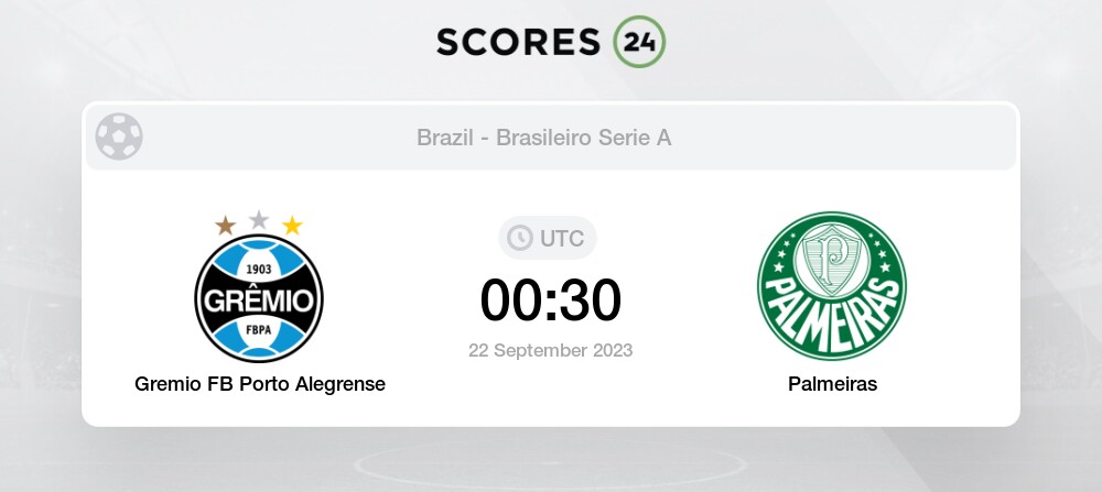 Gremio Fb Porto Alegrense Vs Palmeiras Prediction And Picks Today September Football