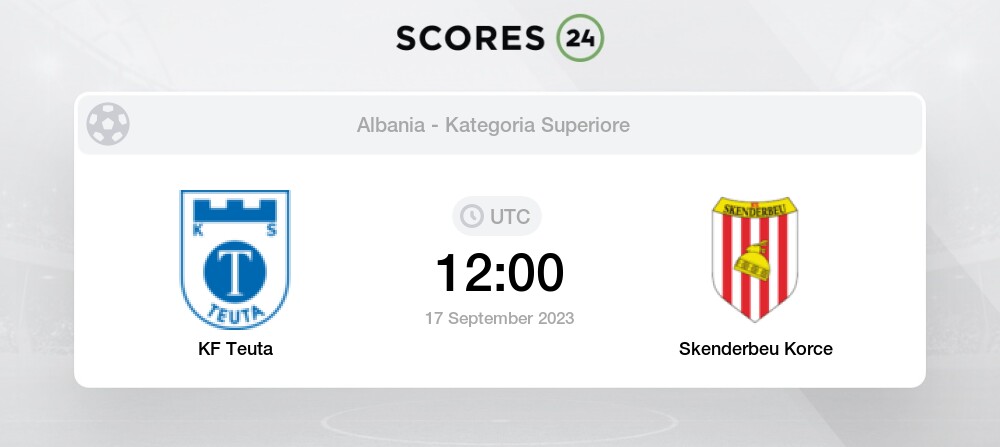 KF Teuta vs Skenderbeu Korce Prediction and Picks today 17 September 2023  Football