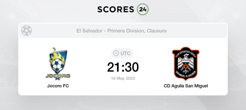 Jocoro FC vs CD Aguila San Miguel Prediction and Picks today 18 May 2023  Football