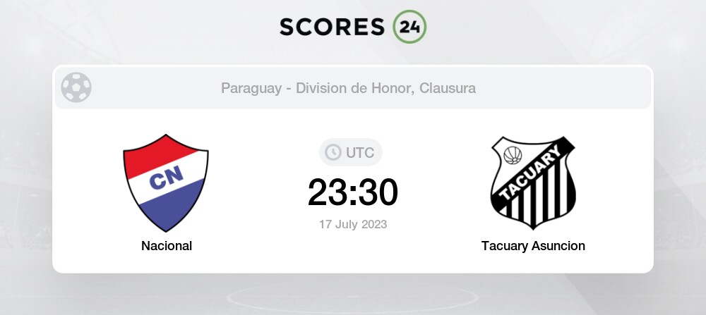 Nacional vs Tacuary Asuncion Prediction and Picks today 17 July 2023 ...