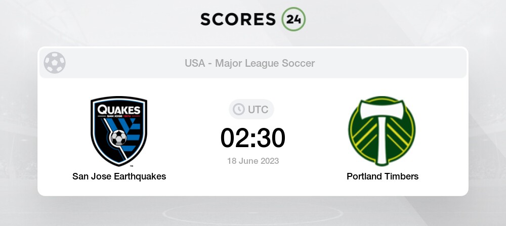 Portland Timbers vs. San Jose Earthquakes in the 2023 Leagues Cup: score  updates, live stream, odds, time, tv channel, how to watch online (7/22/23)  