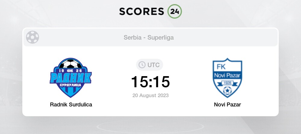 FK Radnički Niš vs FK Napredak Kruševac live score, H2H and
