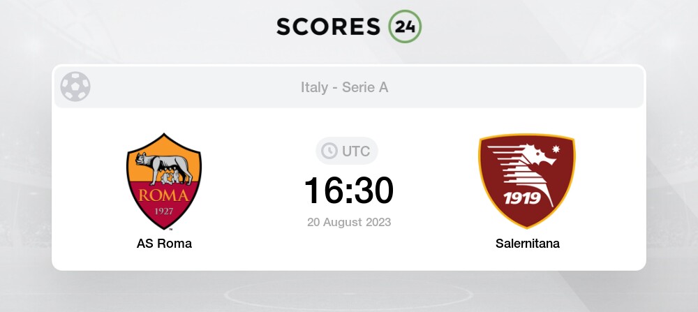 As Roma Vs Salernitana Prediction And Picks Today August Football