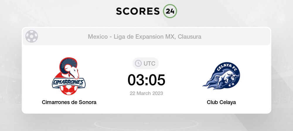 Cimarrones de Sonora vs Club Celaya Prediction on today 22 March 2023  Football