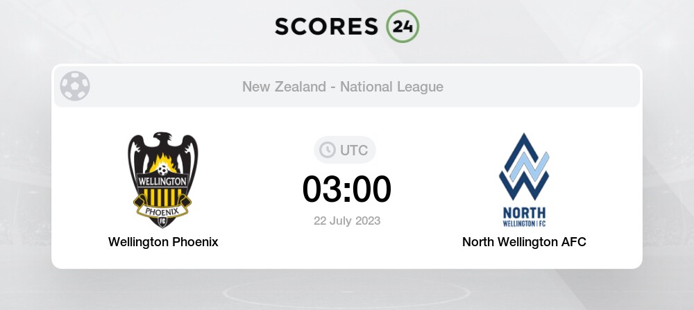 Wellington Phoenix vs North Wellington AFC - Head to Head for 22 July 2023  03:00 Football