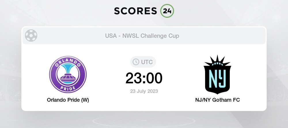 Orlando Pride vs. NJ/NY Gotham FC: Final Score 2-0 as Pride Concede Latest  Goal in NWSL History – The Mane Land