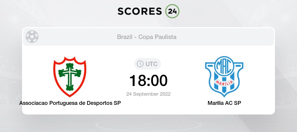 Portuguesa de Desportos vs Marilia: Soccer Prediction on 24 September 2022
