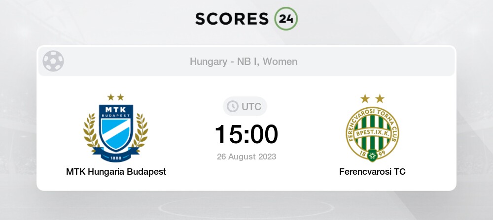 MTK Budapest II vs Ferencvarosi TC II » Predictions, Odds, Live