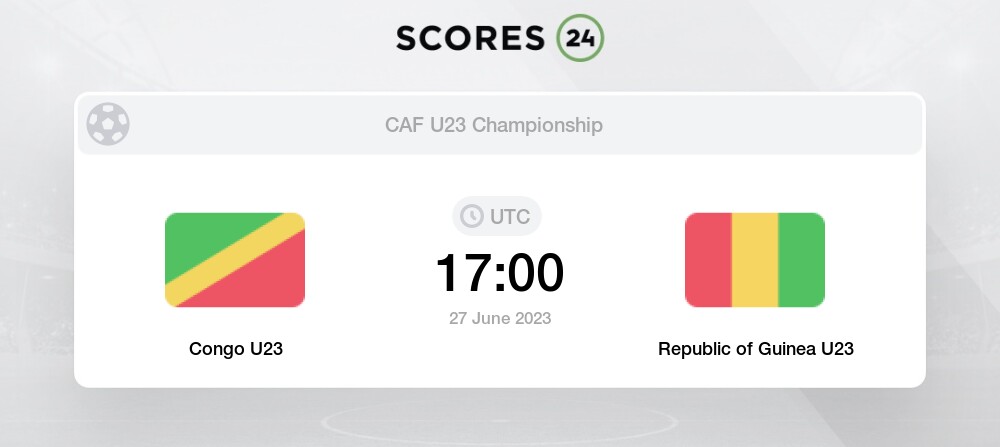 Congo U23 vs Republic of Guinea U23 Prediction and Picks 27 June 2023  Football