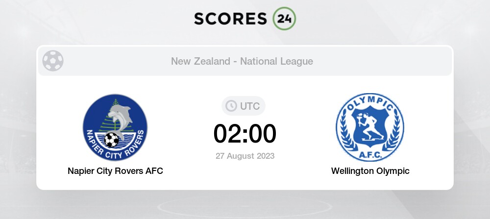 Napier City Rovers AFC v Wellington Olympic AFC