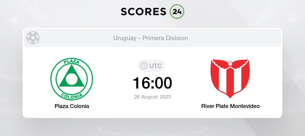 Plaza Colonia vs River Plate H2H 26 aug 2023 Head to Head stats prediction