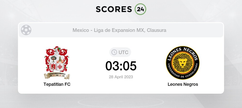 Tepatitlan FC vs Leones Negros Prediction on today 28 April 2023 Football