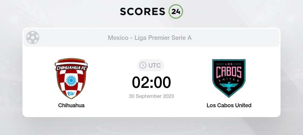 Chihuahua FC vs Los Cabos United live score, H2H and lineups