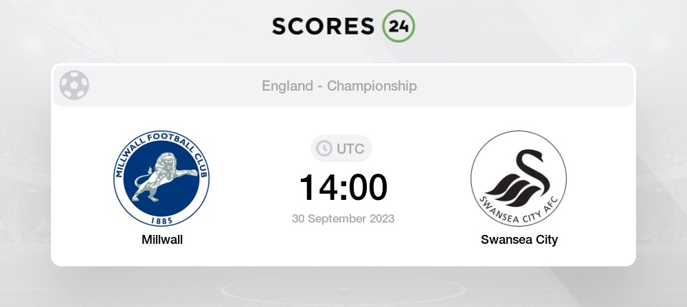 Millwall vs Swansea H2H 30 sep 2023 Head to Head stats prediction